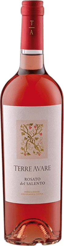 Бесплатная доставка | Розовое вино Terre Avare Rosato I.G.T. Salento Италия Negroamaro 75 cl