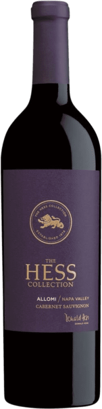 Бесплатная доставка | Красное вино The Hess Collection Allomi I.G. Napa Valley Долина Напа Соединенные Штаты Cabernet Sauvignon — Каберне Совиньон 75 cl