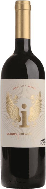 Kostenloser Versand | Rotwein Thomas Hensel Ikarus Rubin Trocken Holzfass Q.b.A. Pfälz Pfälz Deutschland Cabernet Sauvignon 75 cl