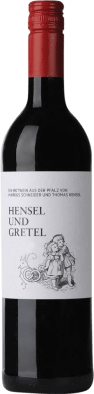 Бесплатная доставка | Красное вино Thomas Hensel & Markus Schneider Hensel & Gretel Rotwein сухой Q.b.A. Pfälz Пфальце Германия Merlot, Cabernet Sauvignon, Blaufränkisch, Saint Laurent 75 cl