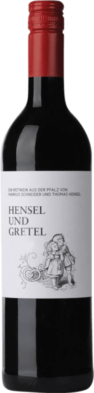16,95 € | Rotwein Thomas Hensel & Markus Schneider Hensel & Gretel Trocken Q.b.A. Pfälz Pfälz Deutschland Merlot, Cabernet Sauvignon, Blaufränkisch, Saint Laurent 75 cl