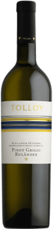 Бесплатная доставка | Белое вино Tolloy D.O.C. Alto Adige Tirol del Sur Италия Pinot Grey 75 cl