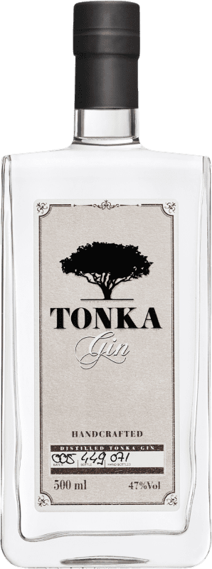 Spedizione Gratuita | Gin Tonka Gin Germania Bottiglia Medium 50 cl