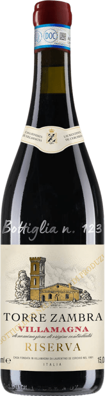 Kostenloser Versand | Rotwein Torre Zambra Reserve — Gereift D.O.C. Villamagna Abruzzen Italien Montepulciano 75 cl