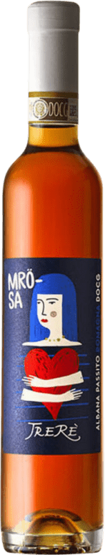 16,95 € Envío gratis | Vino Blanco Trere Mrösa Albana Passito I.G.T. Emilia Romagna Media Botella 37 cl