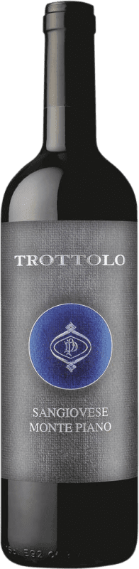 Бесплатная доставка | Красное вино Trottolo Montepiano D.O.C. Montecucco Sangiovese Италия Sangiovese — Санджовезе Бутылка Магнум 1,5 L