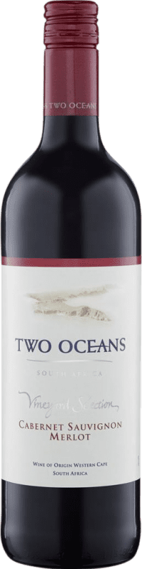 Free Shipping | Red wine Two Oceans W.O. Western Cape Western Cape South Coast South Africa Merlot, Cabernet Sauvignon 75 cl