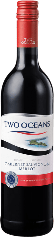 免费送货 | 红酒 Two Oceans W.O. Western Cape Western Cape South Coast 南非 Merlot, Cabernet Sauvignon 75 cl