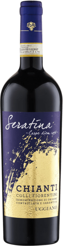 6,95 € | Red wine Uggiano Seratina D.O.C.G. Chianti Tuscany Italy Cabernet Sauvignon, Sangiovese 75 cl