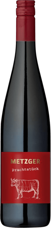 9,95 € Envio grátis | Vinho tinto Uli Metzger Prachtstück Cuvée Rot KuhbA Seco Q.b.A. Pfälz