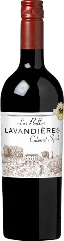 Бесплатная доставка | Красное вино Union des Vignerons Les Belles Lavandières Cabernet Syrah I.G.P. Vin de Pays d'Oc Бордо Франция Cabernet Sauvignon, Nebbiolo 75 cl