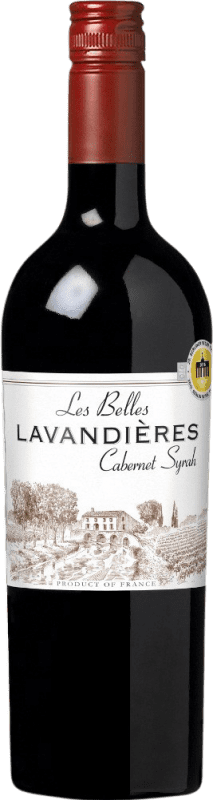 8,95 € Spedizione Gratuita | Vino rosso Union des Vignerons Les Belles Lavandières Cabernet Syrah I.G.P. Vin de Pays d'Oc