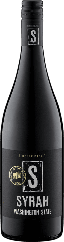 Бесплатная доставка | Красное вино Upper Case S Washington Соединенные Штаты Syrah 75 cl