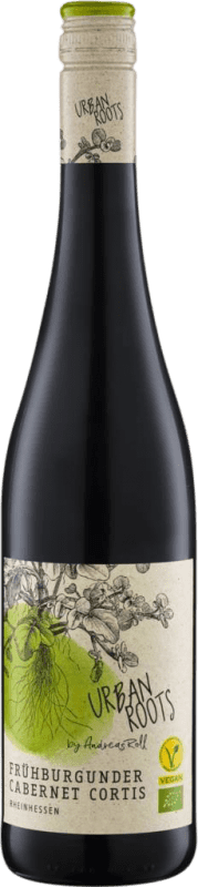 Бесплатная доставка | Красное вино Urban Roots Rot Q.b.A. Rheinhessen Rheinhessen Германия Pinot Black, Cabernet 75 cl