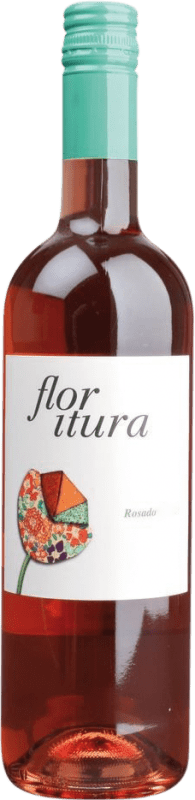 Kostenloser Versand | Rosé-Wein Pago de Valdecuevas Flor Itura Rosado I.G.P. Vino de la Tierra de Castilla y León Kastilien und León Spanien Tempranillo 75 cl