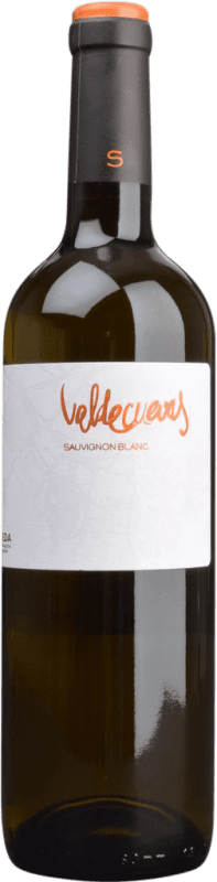 Бесплатная доставка | Белое вино Pago de Valdecuevas Blanc D.O. Rueda Кастилия-Леон Испания Sauvignon White 75 cl