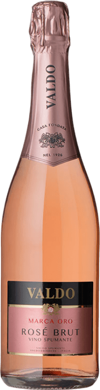 16,95 € Free Shipping | Rosé Sparkling Wine Valdo Marca Oro Brut Rosé D.O.C. Prosecco