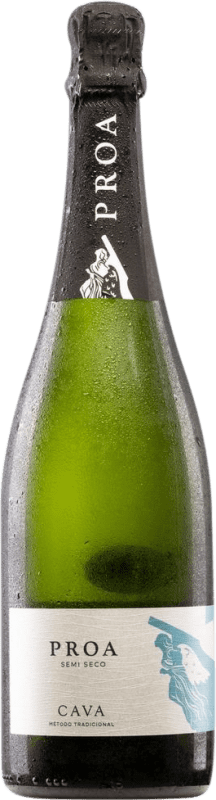 18,95 € Kostenloser Versand | Weißer Sekt Vallformosa Proa Halbtrocken Halbsüß D.O. Cava