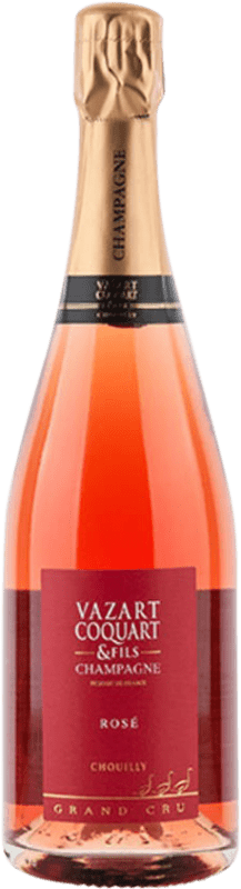 Бесплатная доставка | Розовое игристое вино Vazart Coquart Chouilly Grand Cru Rosé Экстра-Брут A.O.C. Champagne шампанское Франция Nebbiolo, Chardonnay 75 cl