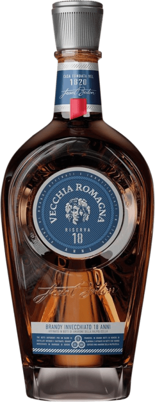 Envio grátis | Licores Vecchia Romagna Reserva Itália 18 Anos 70 cl