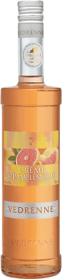 Envoi gratuit | Crème de Liqueur Védrenne Pamplemousse France Bouteille Medium 50 cl