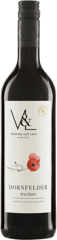 Бесплатная доставка | Красное вино Veronika & Lenz Q.b.A. Rheinhessen Rheinhessen Германия Dornfelder 75 cl