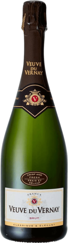 10,95 € | Белое игристое Veuve du Vernay Mousseux Blanc de Blancs брют Франция Chenin White, Ugni Blanco 75 cl