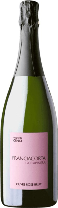 Envio grátis | Espumante rosé Vigneti Cenci La Capinera Rosé Brut D.O.C.G. Franciacorta Lombardia Itália 75 cl