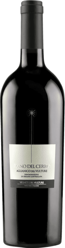 Spedizione Gratuita | Vino rosso Vigneti del Vulture Piano del Cerro D.O.C. Aglianico del Vulture Basilicata Italia Aglianico 75 cl