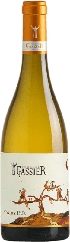 13,95 € Free Shipping | White wine Domaine Gassier Nostre Pais Blanc A.O.C. Costières de Nîmes