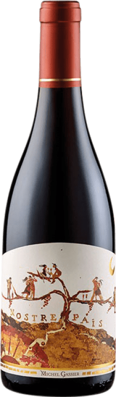 26,95 € Free Shipping | Red wine Domaine Gassier Nostre Pais Rouge A.O.C. Costières de Nîmes