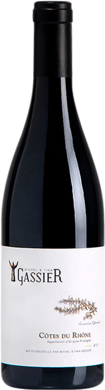 9,95 € Free Shipping | Red wine Domaine Gassier A.O.C. Côtes du Rhône