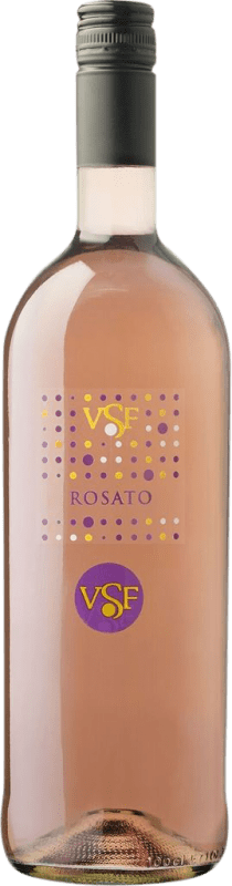 Kostenloser Versand | Rosé-Wein Villa Santa Flavia Rosato I.G.T. Venezia Venecia Italien Merlot, Spätburgunder, Raboso 1 L