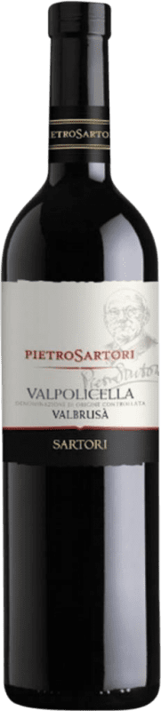 Бесплатная доставка | Красное вино Vinicola Sartori Valbrusa D.O.C. Valpolicella Venecia Италия Corvina — Корвина, Rondinella — Рондинелла, Corvinone — Корвиноне, Croatina — Кроатина 75 cl