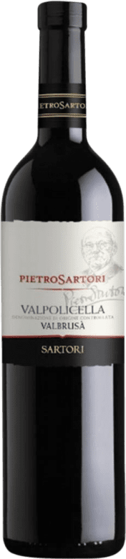 Free Shipping | Red wine Vinicola Sartori Valbrusa D.O.C. Valpolicella Venecia Italy Corvina, Rondinella, Corvinone, Croatina 75 cl