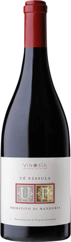 21,95 € Free Shipping | Red wine Vinosìa Ué Pàssula D.O.C. Primitivo di Manduria