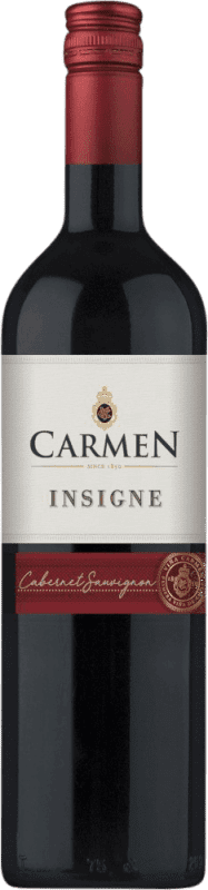 Kostenloser Versand | Rotwein Viña Carmen I.G. Valle Central Zentrales Tal Chile Cabernet Sauvignon, Cabernet Franc 75 cl