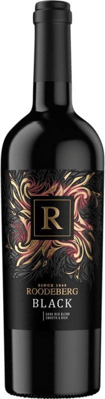 Envío gratis | Vino Tinto KWV. Roodeberg Black — Edición Negra W.O. Western Cape Western Cape South Coast Sudáfrica Tempranillo, Syrah, Garnacha, Cabernet Sauvignon, Malbec, Petit Verdot, Petite Syrah, Tannat, Pinotage 75 cl