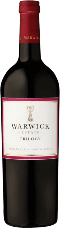 Spedizione Gratuita | Vino rosso Warwick Trilogy I.G. Stellenbosch Stellenbosch Sud Africa Merlot, Cabernet Sauvignon, Cabernet Franc 75 cl