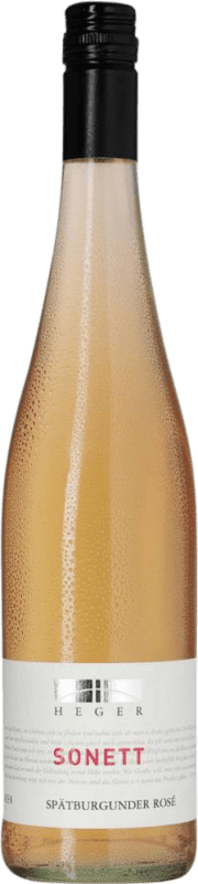 13,95 € | Vin rose Joachim Heger Sonett Rosé Sec I.G. Baden Baden Allemagne Pinot Noir 75 cl