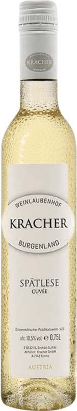 Free Shipping | Sweet wine Kracher Cuvée Spätlese I.G. Burgenland Burgenland Austria Muscat, Chardonnay, Welschriesling Half Bottle 37 cl