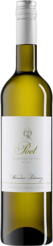 Бесплатная доставка | Белое вино Werkstück Weimar Poet Weiss Saale Unstrut Германия Nebbiolo, Riesling, Pinot Grey, Pinot Auxerrois 75 cl