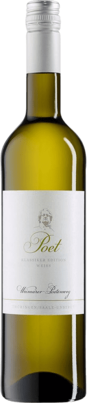 Free Shipping | White Wine Werkstück Weimar Poet Q.b.A. Saale-Unstrut Saale Unstrut Germany Nebbiolo, Riesling, Pinot Gris, Pinot Auxerrois 75 cl