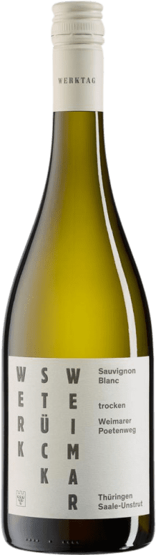 8,95 € Envoi gratuit | Vin Blanc Werkstück Weimar Poetenweg Trocken — Sec Q.b.A. Saale-Unstrut