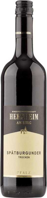 Free Shipping | Red wine Herxheim am Berg Kobnert Dry Q.b.A. Pfälz Pfälz Germany Pinot Black 75 cl