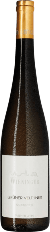 Envío gratis | Vino Blanco Wieninger Nussberg Wiener Trocken — Seco D.A.C. Wien Viena Austria Grüner Veltliner 75 cl