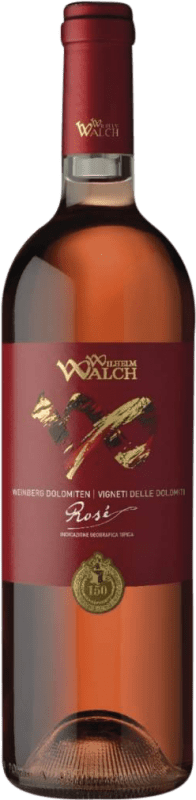 Free Shipping | Rosé wine Wilhelm Walch Rosé I.G.T. Vigneti delle Dolomiti Tirol del Sur Italy 75 cl