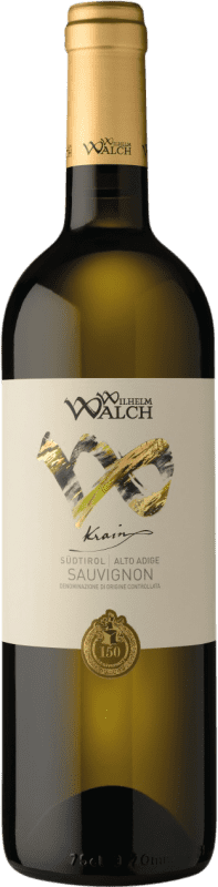 19,95 € | Vino blanco Wilhelm Walch Krain D.O.C. Alto Adige Tirol del Sur Italia Sauvignon Blanca 75 cl