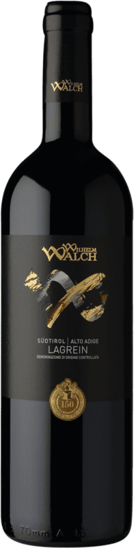 Free Shipping | Red wine Wilhelm Walch D.O.C. Südtirol Alto Adige Tirol del Sur Italy Lagrein 75 cl