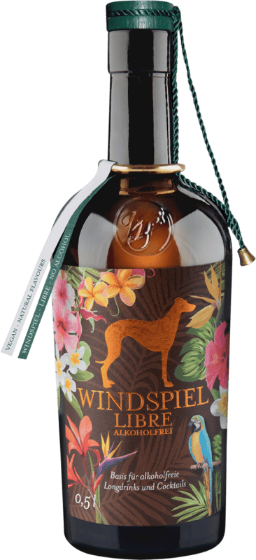 Free Shipping | Liqueurs Windspiel Libre Fassaromen Karibik Hydrolat Germany Medium Bottle 50 cl Alcohol-Free